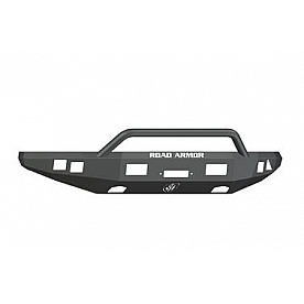 Road Armor Bumper Stealth Pre-Runner 1-Piece Design Steel Black - 614R4B