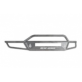 Road Armor Bumper Sahara Pre-Runner 1-Piece Design Steel Natural - 614S4ZNW