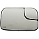 Help! By Dorman Exterior Mirror Glass Rectangular Power Single - 56273