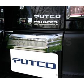 Putco License Plate Frame - Plain ABS Plastic - 403634