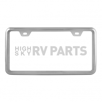 Pilot Automotive License Plate Frame - Silver Die Cast Zinc - WL704RW