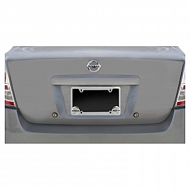 Pilot Automotive License Plate Frame - Silver Die Cast Zinc - WL071C