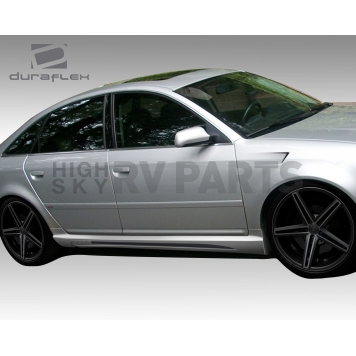 Extreme Dimensions Side Skirt - Primered Fiberglass Reinforced Plastic Black Set of 2 - 108959-4