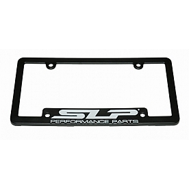 Street Legal Performance- SLP License Plate Frame - Black Polished - 59399