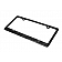 Seibon Carbon License Plate Frame - Gloss Carbon Fiber - 6093