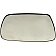 Help! By Dorman Exterior Mirror Glass Rectangular Power Single - 56220