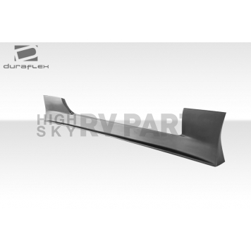 Extreme Dimensions Side Skirt - Primered Fiberglass Reinforced Plastic Black Set of 2 - 109070-1