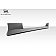 Extreme Dimensions Side Skirt - Primered Fiberglass Reinforced Plastic Black Set of 2 - 109070