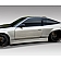 Extreme Dimensions Side Skirt - Primered Fiberglass Reinforced Plastic Black Set of 2 - 109070