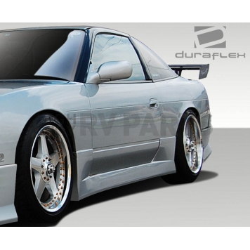 Extreme Dimensions Side Skirt - Primered Fiberglass Reinforced Plastic Black Set of 2 - 109070-5