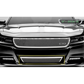T-Rex Truck Products Bumper Grille Insert Mesh Polished Silver Stainless Steel - 55480