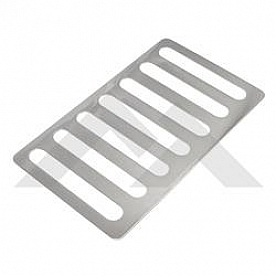 Crown Automotive Hood Vent - Stainless Steel Silver Single - RT34078