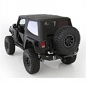 Smittybilt Soft Top - Black Fastback Top Fabric - 9073135K