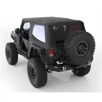 Smittybilt Soft Top - Black Fastback Top Fabric - 9073135K