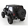 Smittybilt Soft Top - Black Fastback Top Fabric - 9073135K