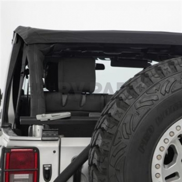 Smittybilt Soft Top - Black Fastback Top Fabric - 9073135K-6