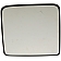 Help! By Dorman Exterior Mirror Glass Square Power Single - 56222