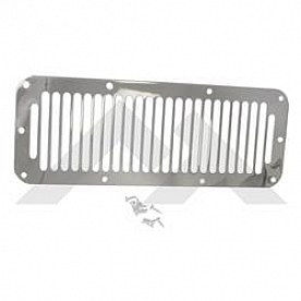 Crown Automotive Hood Vent - Stainless Steel Silver Single - RT34014