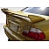 Extreme Dimensions Spoiler - Custom Primered Fiberglass Black - 105340