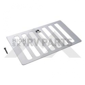 Crown Automotive Hood Vent - Stainless Steel Silver Single - RT34061