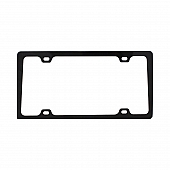 Pilot Automotive License Plate Frame - Black Die Cast Zinc - WL126B