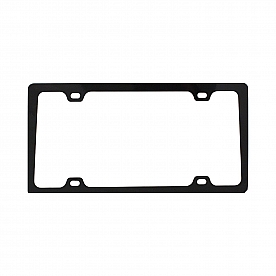 Pilot Automotive License Plate Frame - Black Die Cast Zinc - WL126B