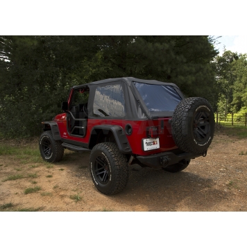 Rugged Ridge Soft Top - Black Standard Top Vinyl - 1379034-5
