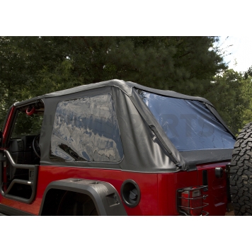 Rugged Ridge Soft Top - Black Standard Top Vinyl - 1379034-6