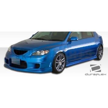 Extreme Dimensions Side Skirt - Primered Fiberglass Reinforced Plastic Black Set of 2 - 104481-5