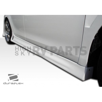 Extreme Dimensions Side Skirt - Primered Fiberglass Reinforced Plastic Black Set of 2 - 104351-4