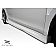 Extreme Dimensions Side Skirt - Primered Fiberglass Reinforced Plastic Black Set of 2 - 104351