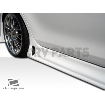 Extreme Dimensions Side Skirt - Primered Fiberglass Reinforced Plastic Black Set of 2 - 104351-8