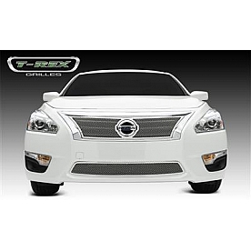 T-Rex Truck Products Grille Insert - Mesh Square Polished Stainless Steel - 54768
