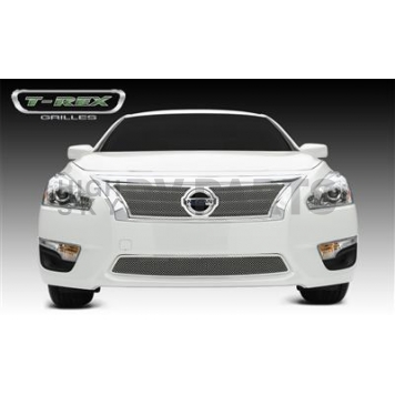 T-Rex Truck Products Grille Insert - Mesh Square Polished Stainless Steel - 54768