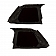 Rugged Ridge Soft Top - Black Fastback Top Vinyl - 1379035