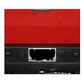 Pilot Automotive License Plate Frame - Silver Die Cast Zinc - WL218CR