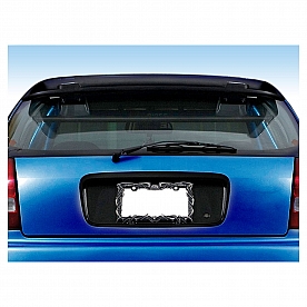 Pilot Automotive License Plate Frame - Silver Die Cast Zinc - WL227C