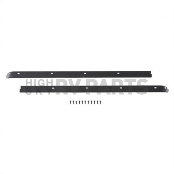 Smittybilt Windshield Channel Steel Black - 90101-2