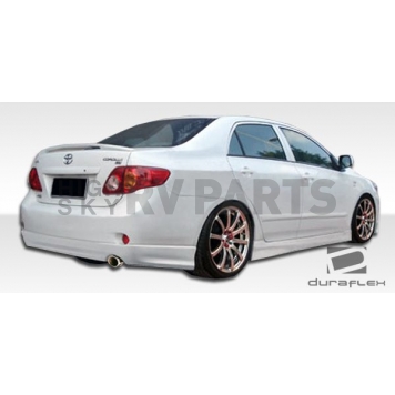 Extreme Dimensions Side Skirt - Primered Fiberglass Reinforced Plastic Black Set of 2 - 104599-1