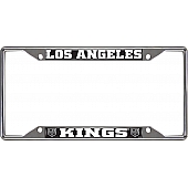 Fan Mat License Plate Frame - NHL Los Angeles Kings Logo Metal - 17162