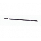 Smittybilt Windshield Channel Steel Black - 90104