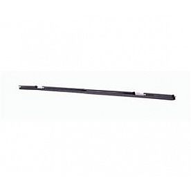 Smittybilt Windshield Channel Steel Black - 90104