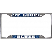 Fan Mat License Plate Frame - NHL St. Louis Blues Logo Metal - 17186