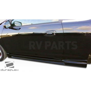 Extreme Dimensions Side Skirt - Primered Fiberglass Reinforced Plastic Black Set of 2 - 104607-5