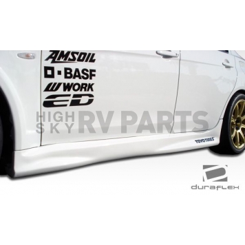 Extreme Dimensions Side Skirt - Primered Fiberglass Reinforced Plastic Black Set of 2 - 104639-1
