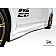 Extreme Dimensions Side Skirt - Primered Fiberglass Reinforced Plastic Black Set of 2 - 104639