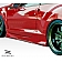 Extreme Dimensions Side Skirt - Primered Fiberglass Reinforced Plastic Black Set of 2 - 104701