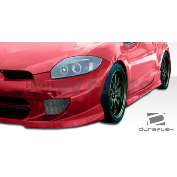 Extreme Dimensions Side Skirt - Primered Fiberglass Reinforced Plastic Black Set of 2 - 104701-1