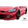 Extreme Dimensions Side Skirt - Primered Fiberglass Reinforced Plastic Black Set of 2 - 104701