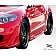 Extreme Dimensions Side Skirt - Primered Fiberglass Reinforced Plastic Black Set of 2 - 104701